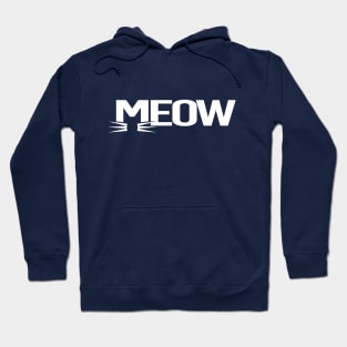 Meow Cat Whiskers Hoodie